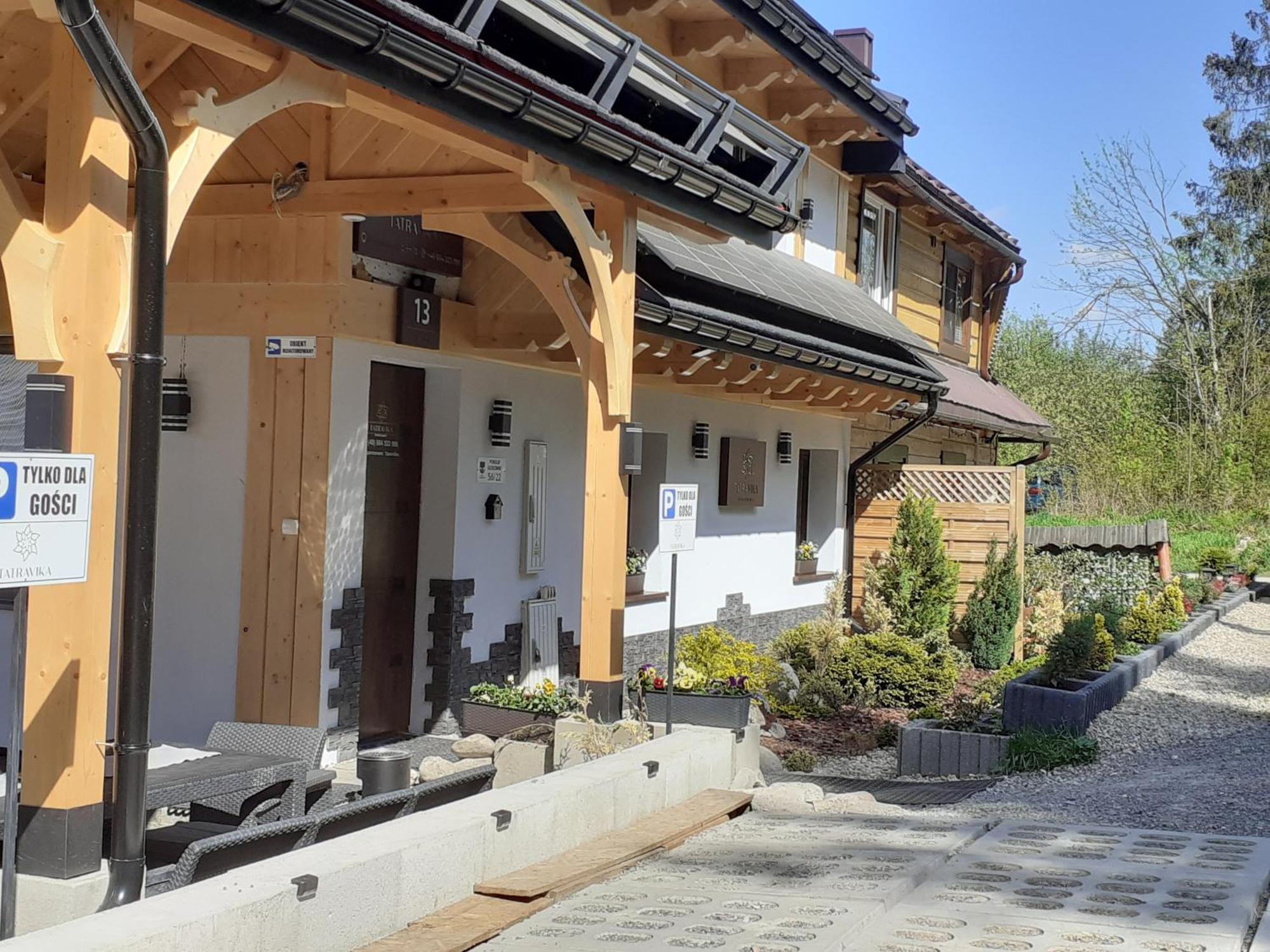Apartament Tatravika Z Basenem I Widokiem Kościelisko Exterior foto